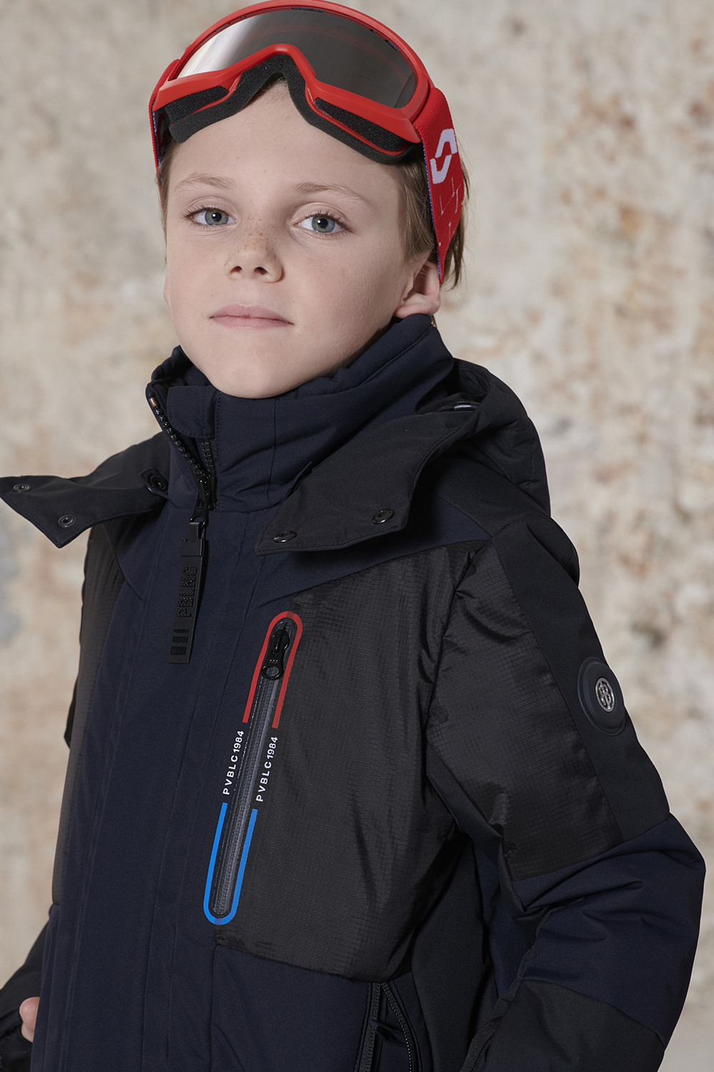 Куртка горнолыжная детская Poivre Blanc 2020-21 W20-0900-JRBY Multico gothic blue