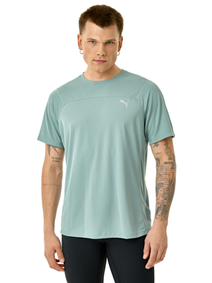 Футболка беговая Puma Seasons Drycell Green Moon