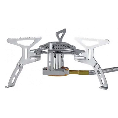 Горелка газовая Naturehike Folding Camping Stove Silver