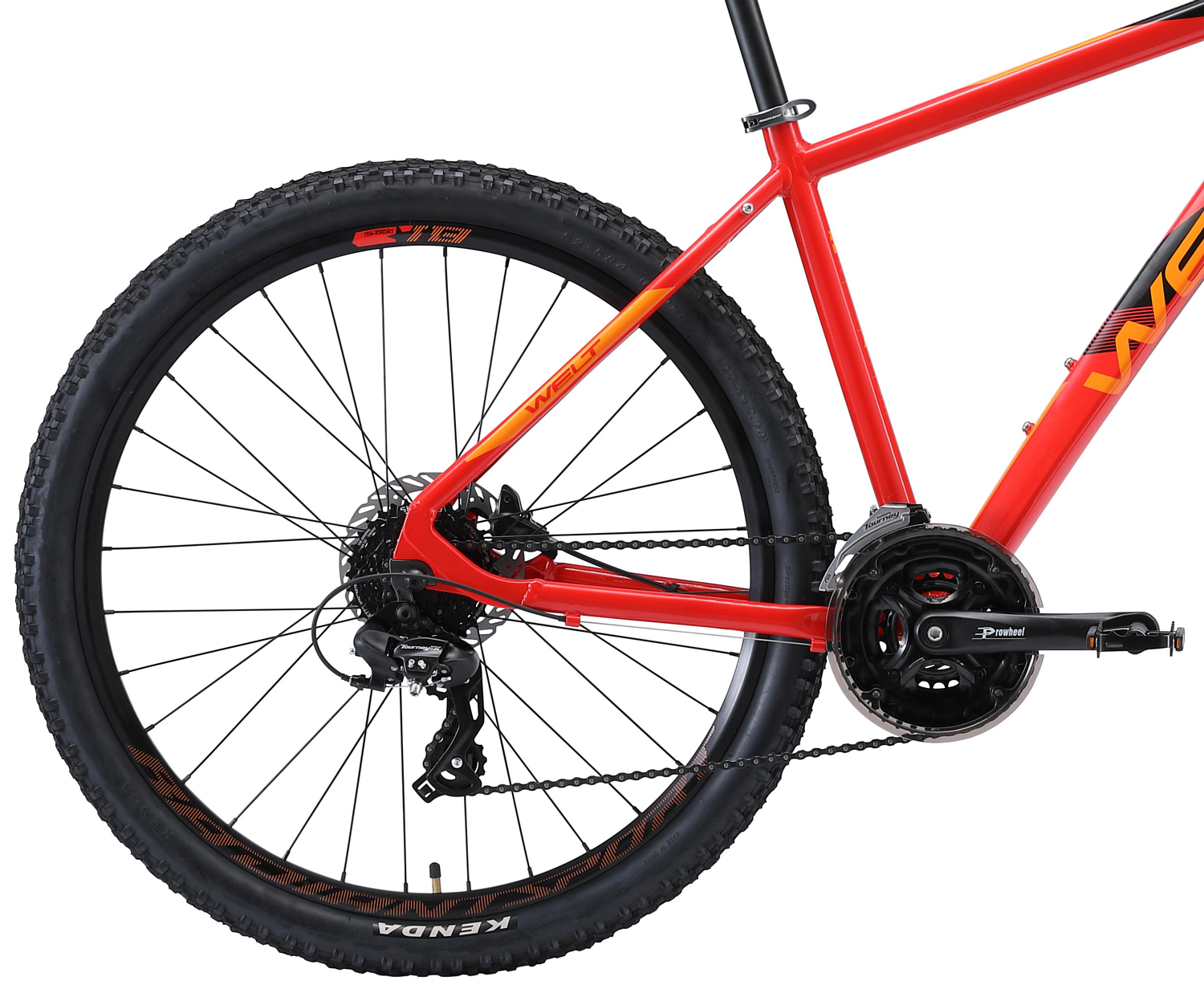 Велосипед Welt Rockfall 1.0 27 2020 Red/Black