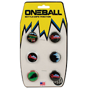 Наклейка на сноуборд ONEBALL Bottle Caps 6 pcs, USA Made