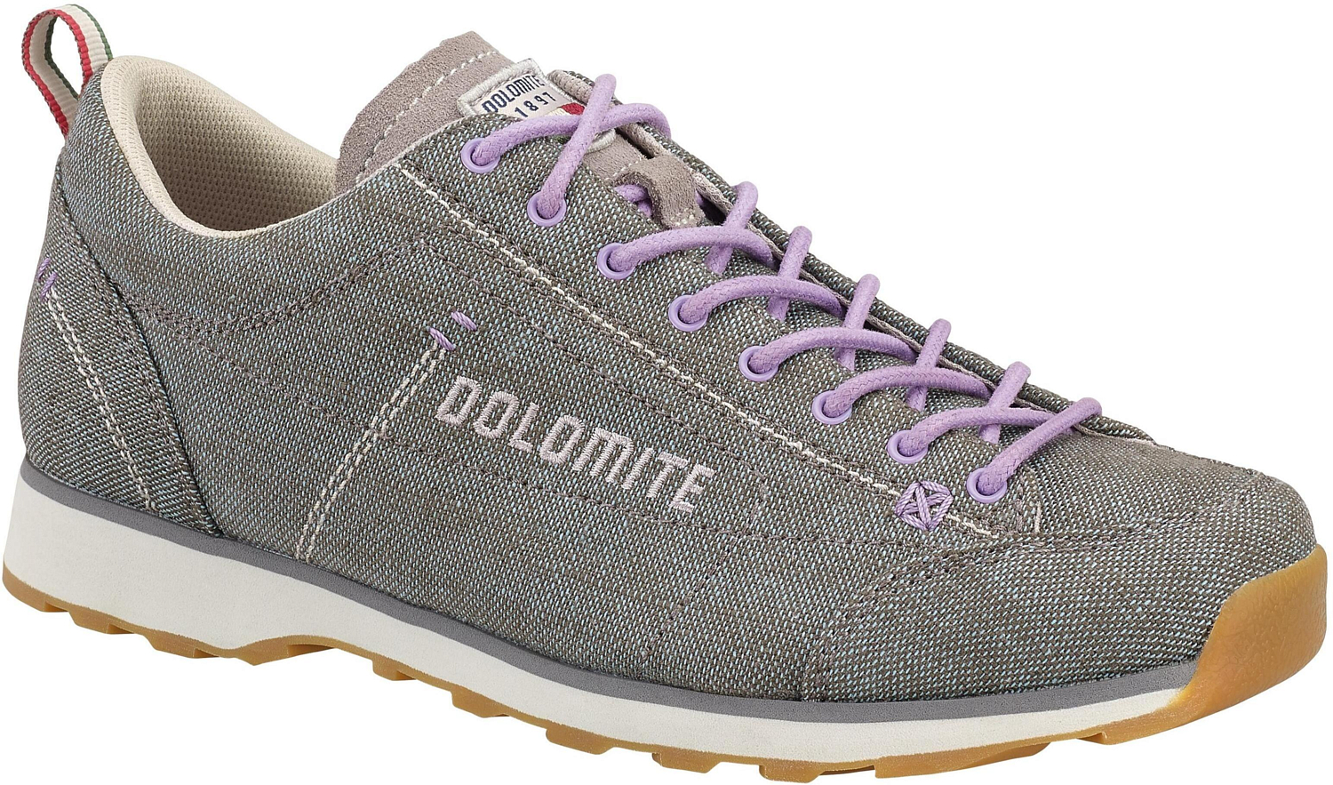 Ботинки Dolomite 54 Lh Canvas W's Grey/Lilac Violet