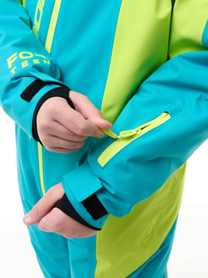 Комбинезон сноубордический детский Dragonfly Gravity DarkGreen/Lime