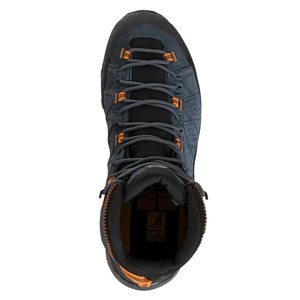 Треккинговые ботинки Salewa Ms Alp Trainer 2 Mid Gtx Dark Denim/Fluo Orange