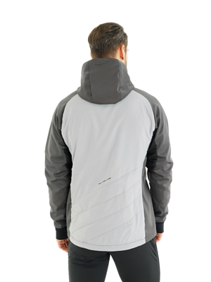 Куртка беговая Nordski Hybrid Hood Grey