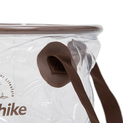 Ведро Naturehike Foldable Round Bucket 10L Transparent