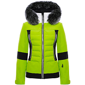 Куртка горнолыжная TONI SAILER 2018-19 MANOU FUR lime