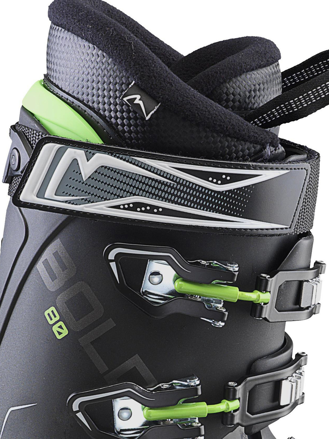 Горнолыжные ботинки ROXA BOLD 80 Black/black/green