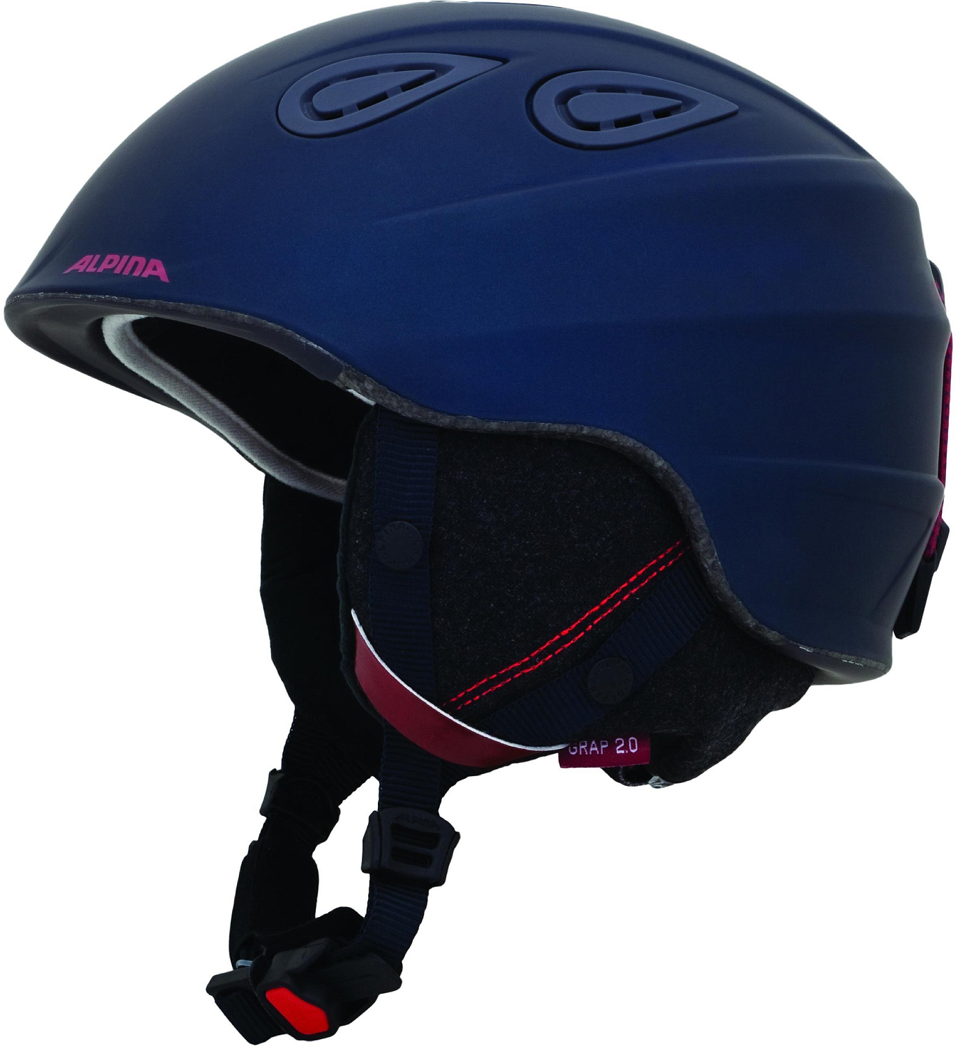 Зимний Шлем Alpina GRAP 2.0 LE nightblue-bordeaux matt