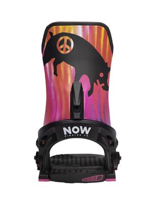 Сноуборд крепления NOW Yes Collab Black/Pink
