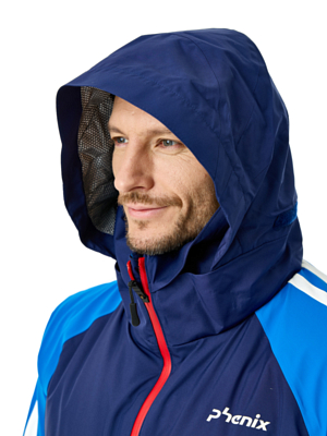 Куртка горнолыжная PHENIX Retro Formula Blue