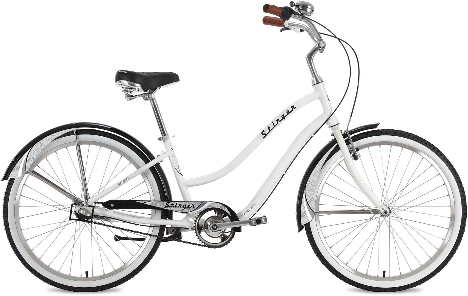 Велосипед Stinger Cruiser Nexus M 26 2019 белый