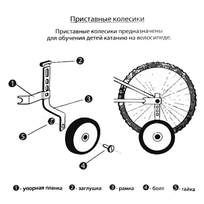 Комплект колес Vinca Sport 12&quot;-20&quot; Black