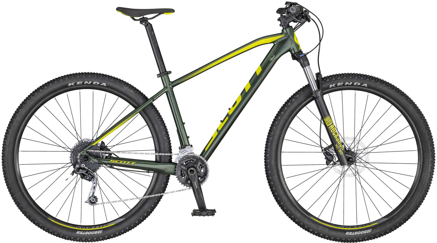 Велосипед SCOTT Aspect 930 2020 Dark Green/Yellow