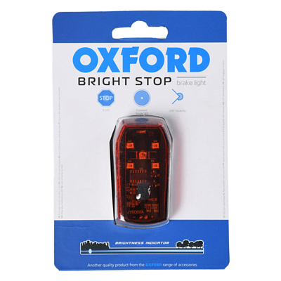 Фонарь велосипедный Oxford Bright Stop Rear LED