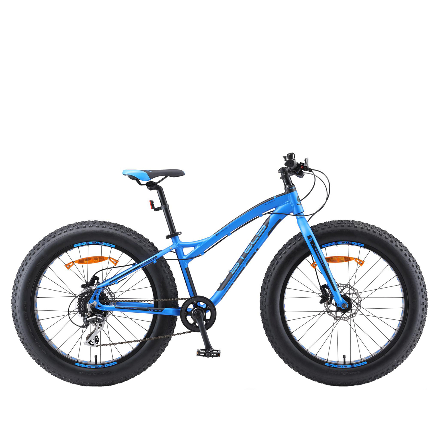 Велосипед Stels Aggressor D 24 V010 2022 синий