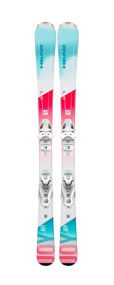 Горные лыжи с креплениями HEAD Joy Easy JRS (67-107)+JRS 4.5 GW CA BR.80[I] white/mint