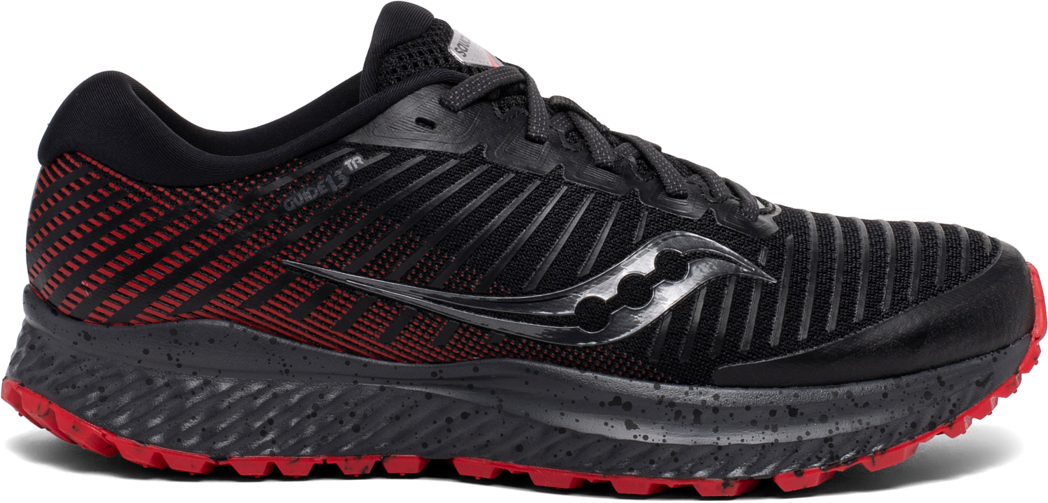 Беговые кроссовки Saucony 2020 Guide 13 TR Black/Red