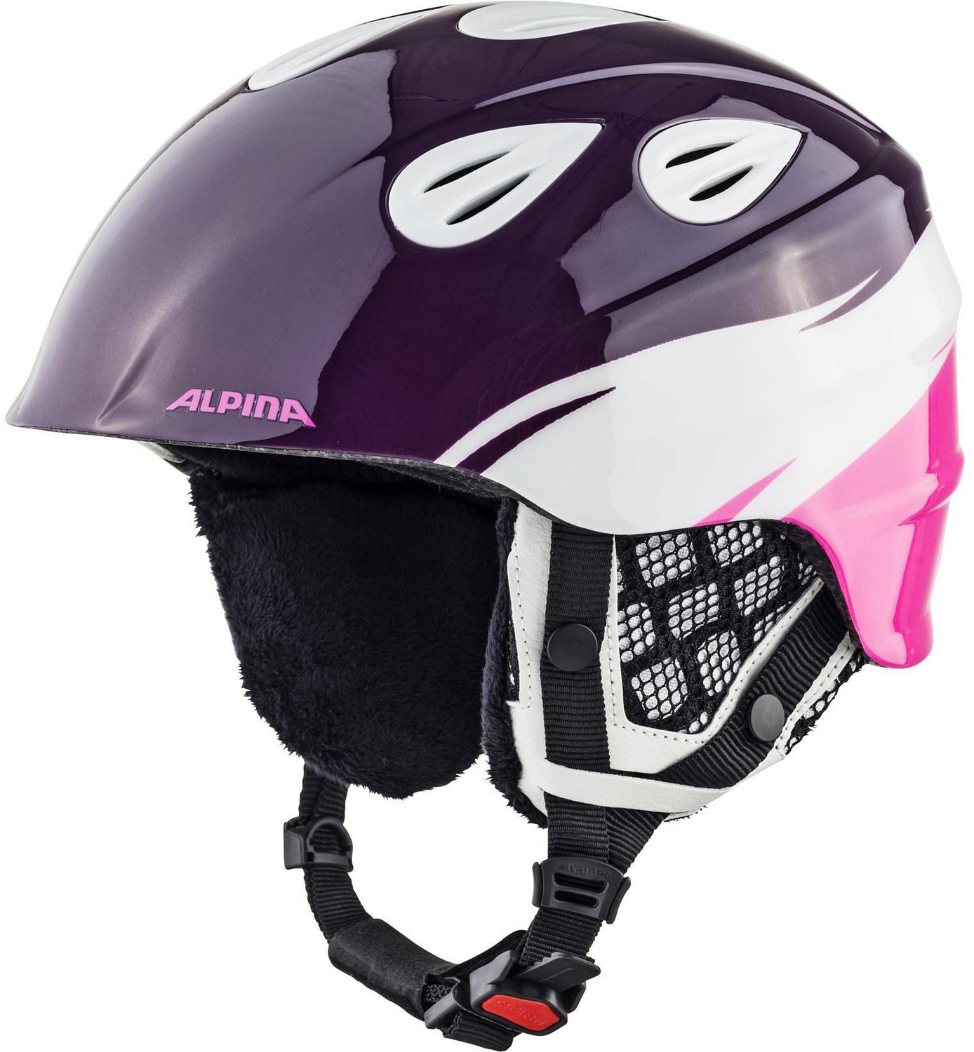 Шлем детский ALPINA Grap 2.0 Jr Violet/Pink