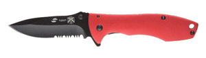 Нож Stinger Knives 80 мм рукоять сталь/алюминий Красный