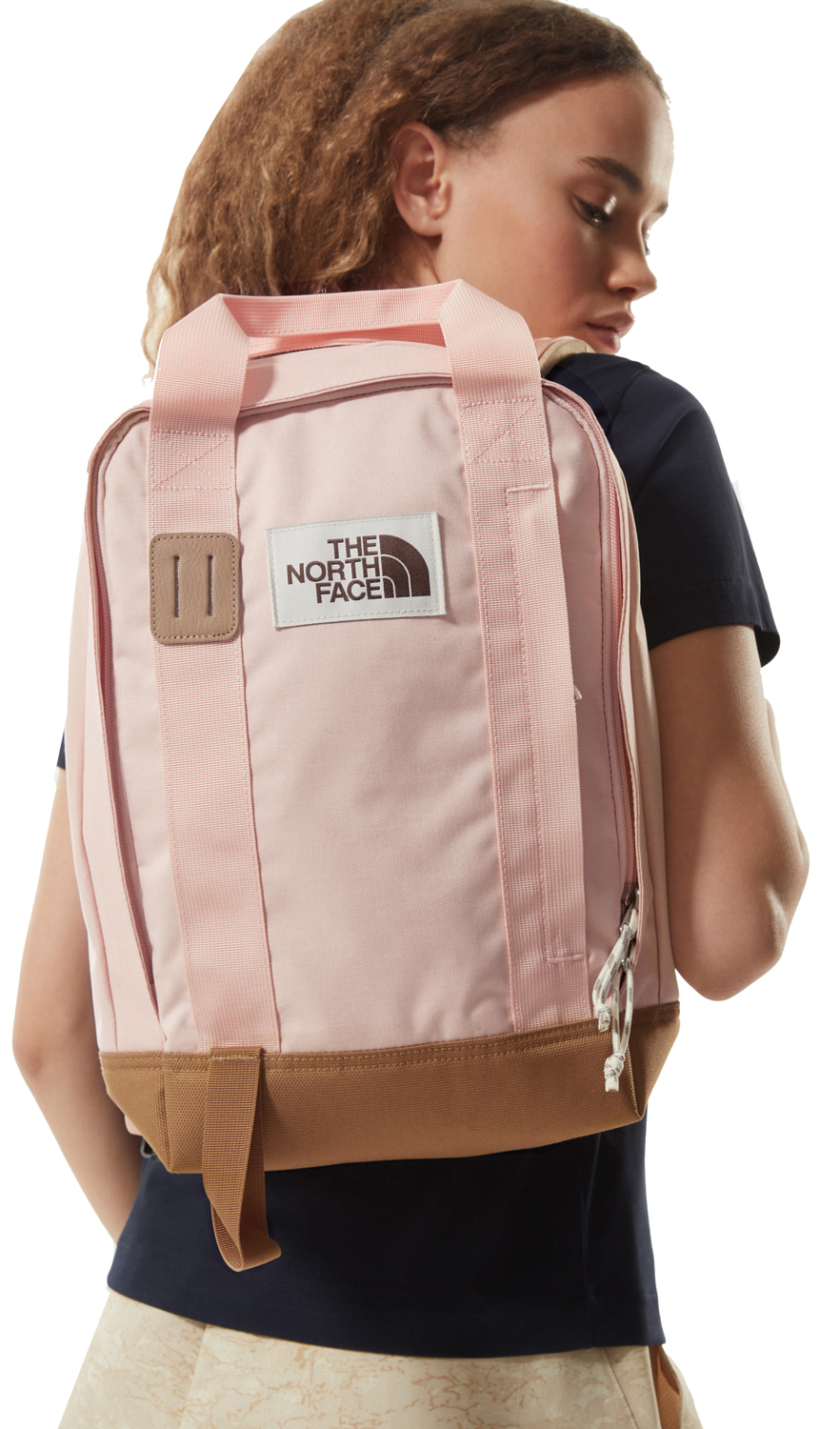 Рюкзак The North Face Tote Pack Evening Sand Pink Dark Heather/Utility Brown/Vintage White