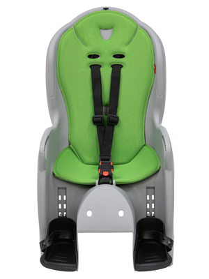 Детское велокресло Hamax Kiss Grey/Green