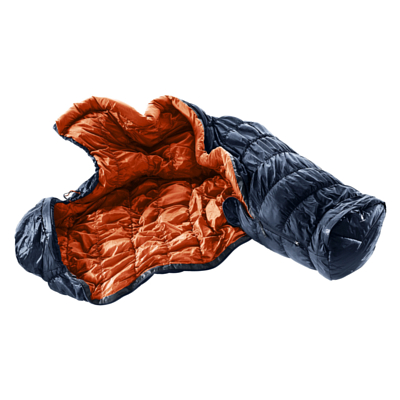 Спальник Deuter Exosphere 0° Left Ink/Paprika