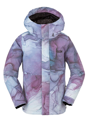 Куртка сноубордическая детская Volcom SASS'N'FRAS INS JACKET GLACIER INK