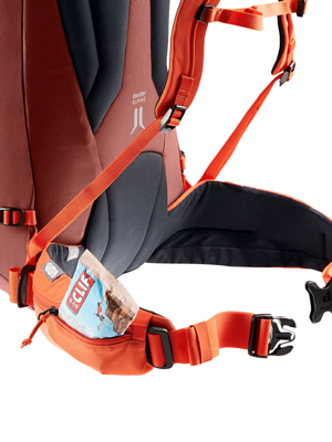 Рюкзак Deuter Guide 44+8 Redwood/Papaya