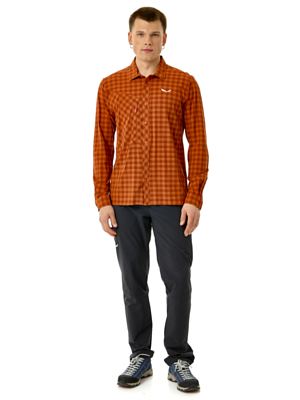 Рубашка Salewa Puez Dry Bombay Brown