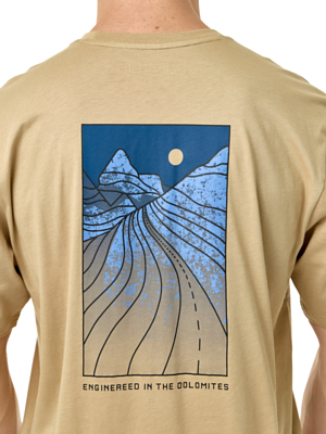 Футболка Salewa Eagle Sunset Loose Quicksand
