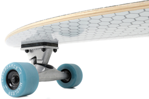 Лонгборд Mindless Surf Skate Fish Tail White