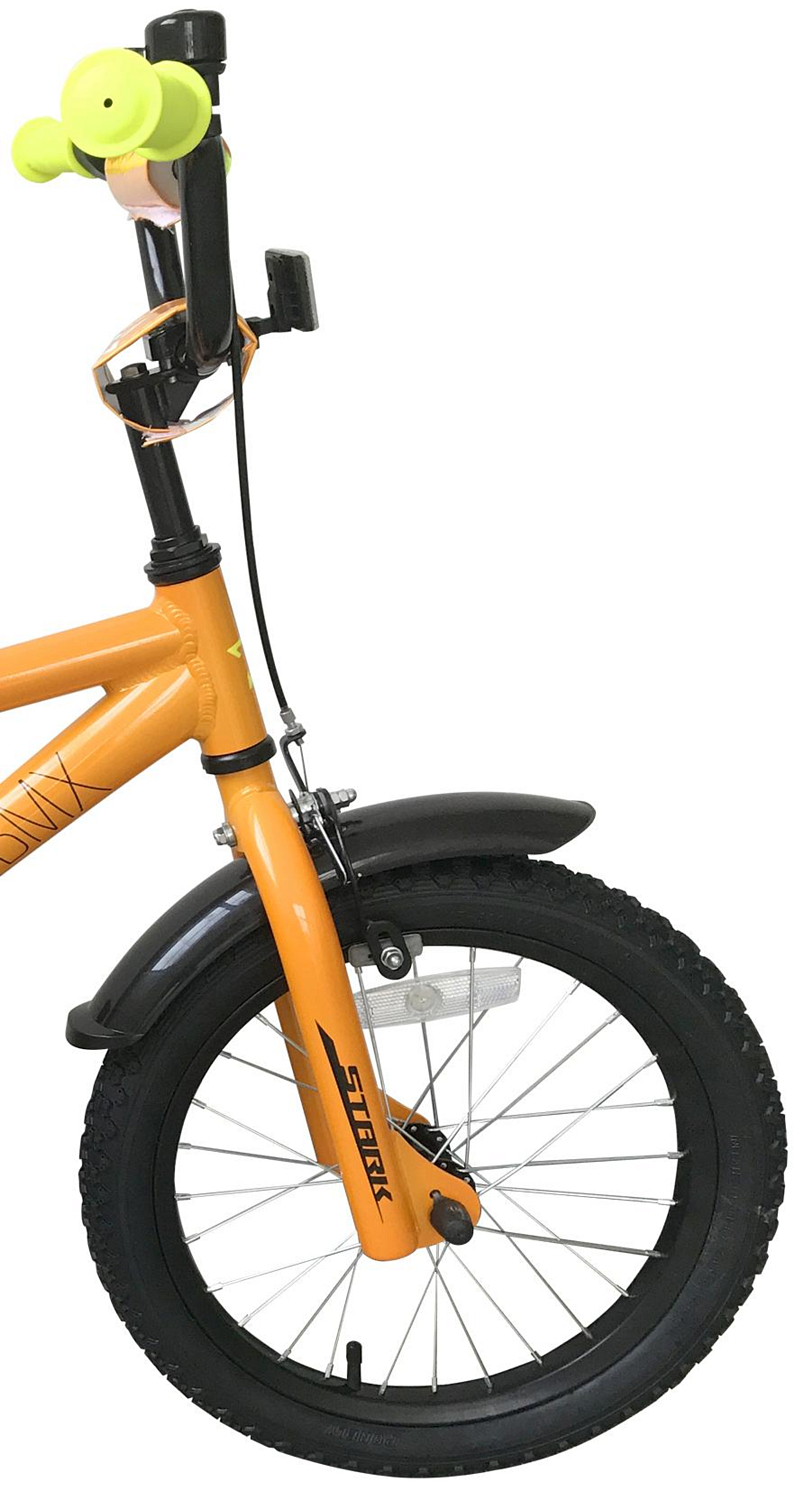 Велосипед Stark Tanuki 16 BMX 2019 Оранжевый/Желтый