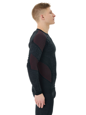 Футболка с длинным рукавом Accapi Ergocycle Black/Anthracite