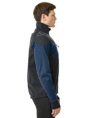 Куртка беговая FISCHER Asarna Black Navy