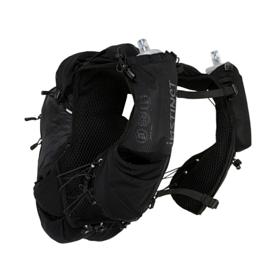 Жилет для бега Instinct Eklipse 12L Black Edition With Flasks Black