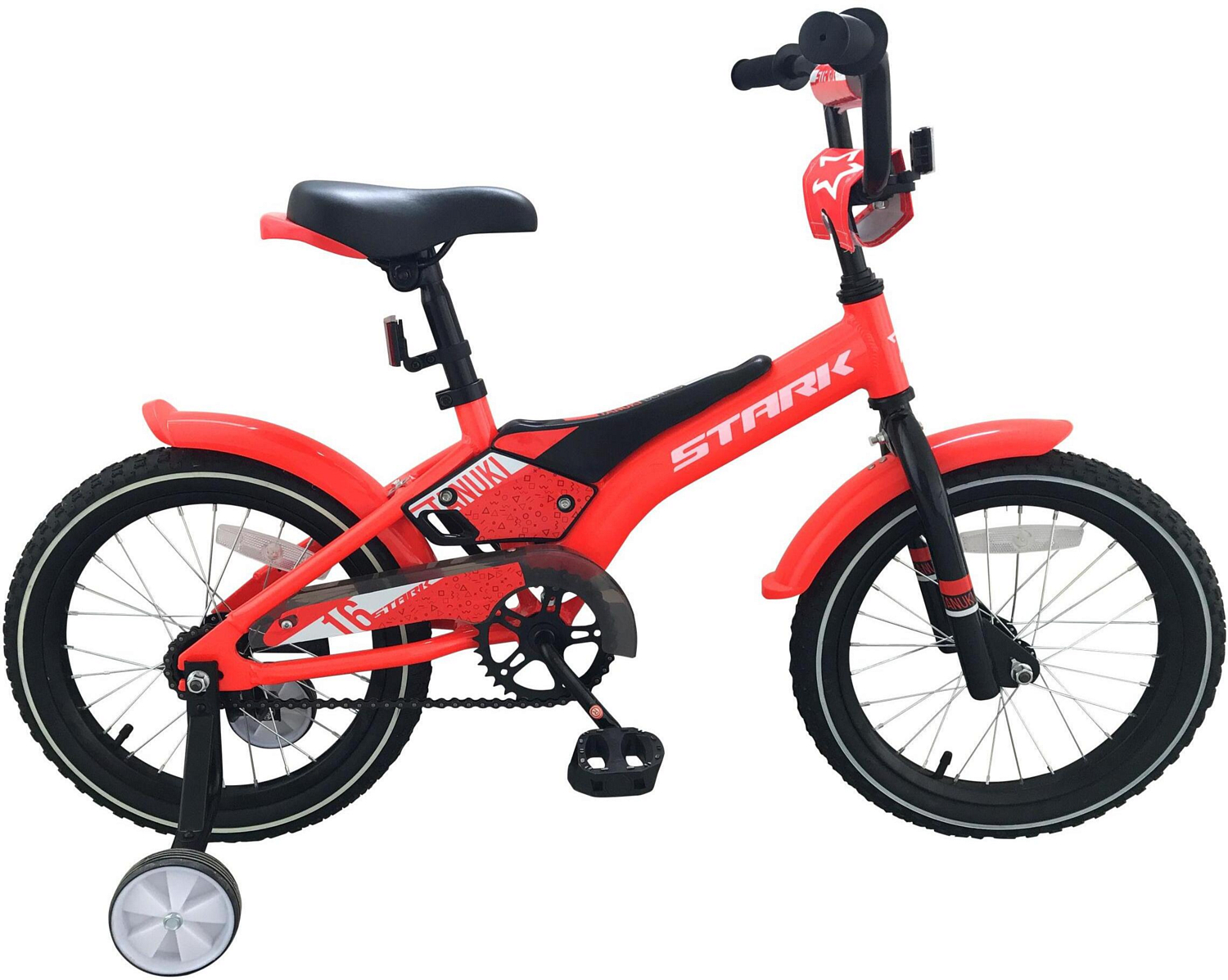 Велосипед Stark Tanuki 16 2019 Красный/Черный/Белый