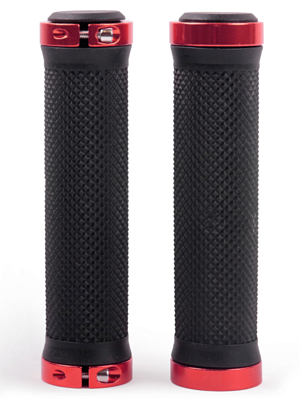 Грипсы Vinca Sport 129мм Black/Red