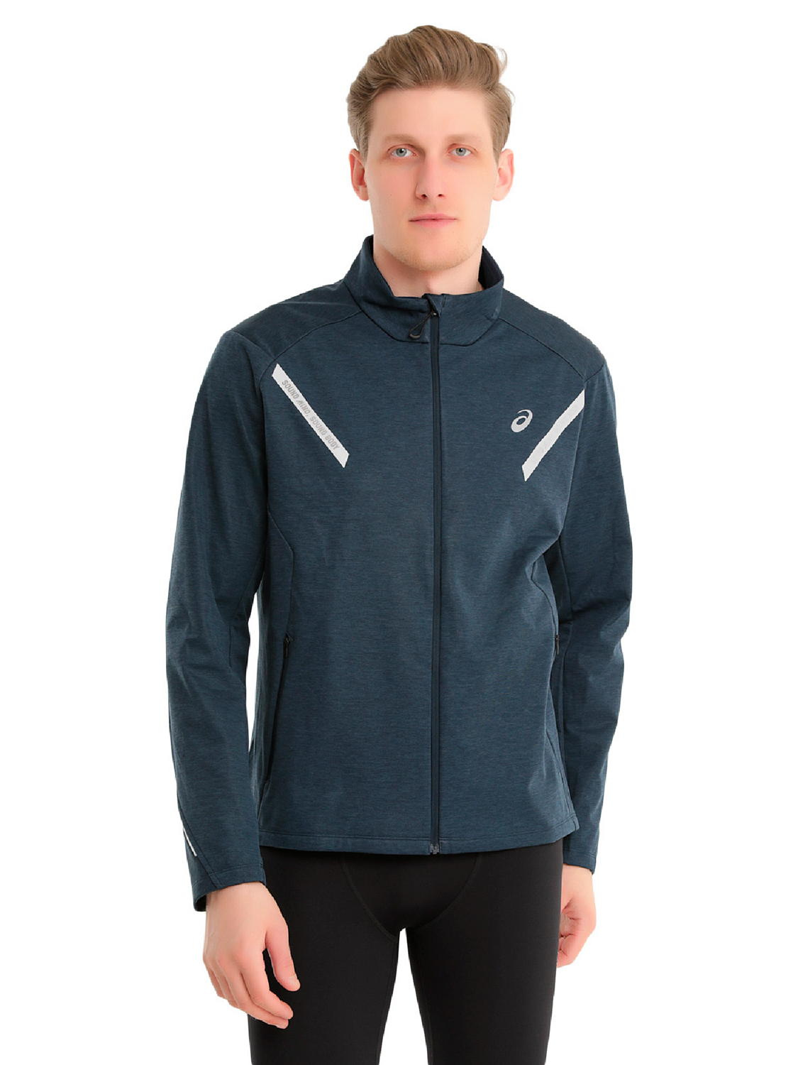 Куртка беговая Asics Lite-Show Winter Jacket French Blue