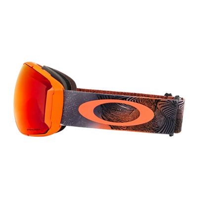 Oakley Airbrake XL Mystic Flow Neon Orange Prizm Snow Torch Iridium