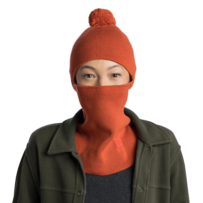 Балаклава Buff Knitted Nilan Balaclava Orange Red