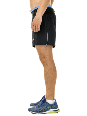 Шорты для бега Asics Fujitrail Black/Blue