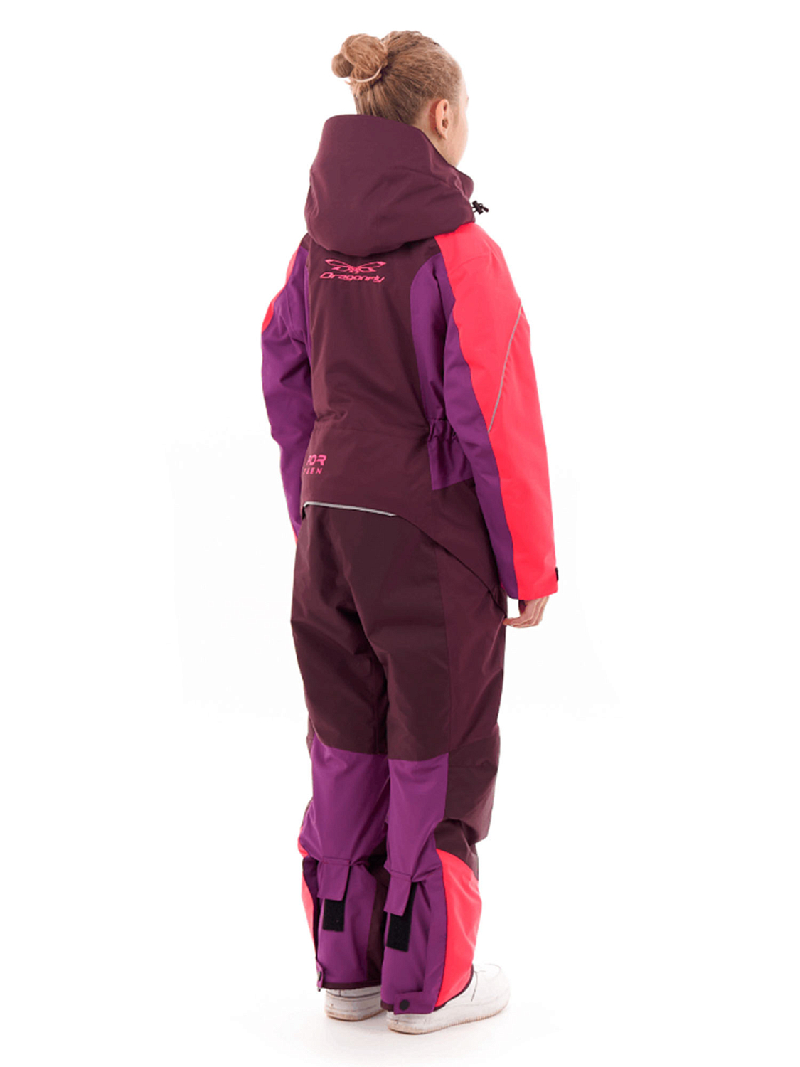 Комбинезон горнолыжный детский Dragonfly Gravity for Teen Purple-Brown