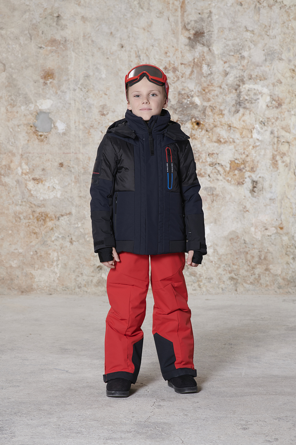 Куртка горнолыжная детская Poivre Blanc 2020-21 W20-0900-JRBY Multico gothic blue