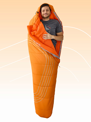 Спальник Kanrock Axiom -10 Regular Orange