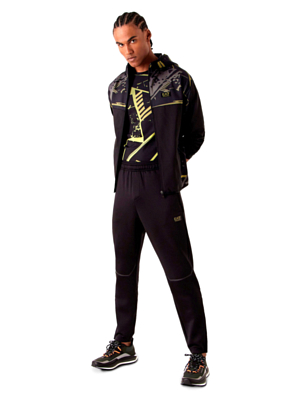 Толстовка EA7 Emporio Armani Vigor 7 Hoodie FZ Fancy Black