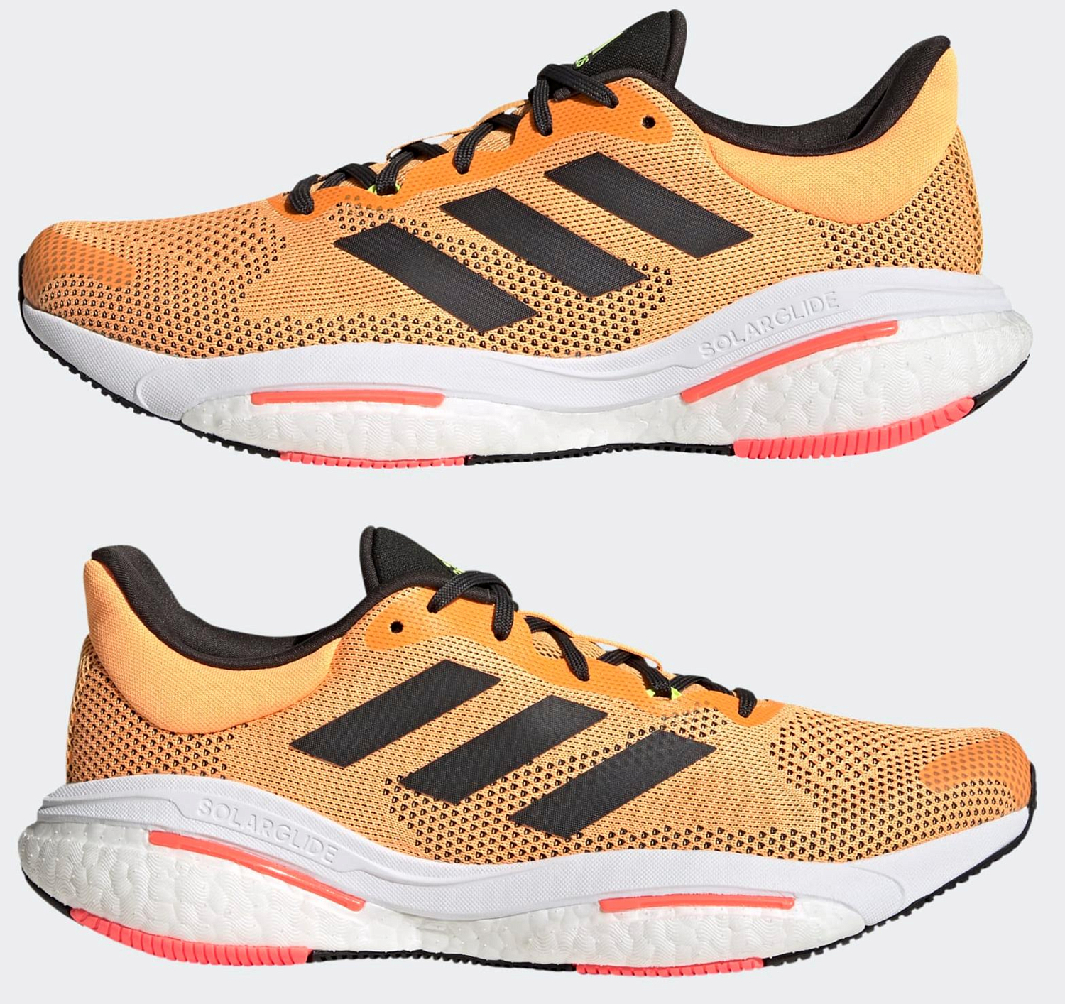 Беговые кроссовки Adidas Solar Glide 5 Flash Orange