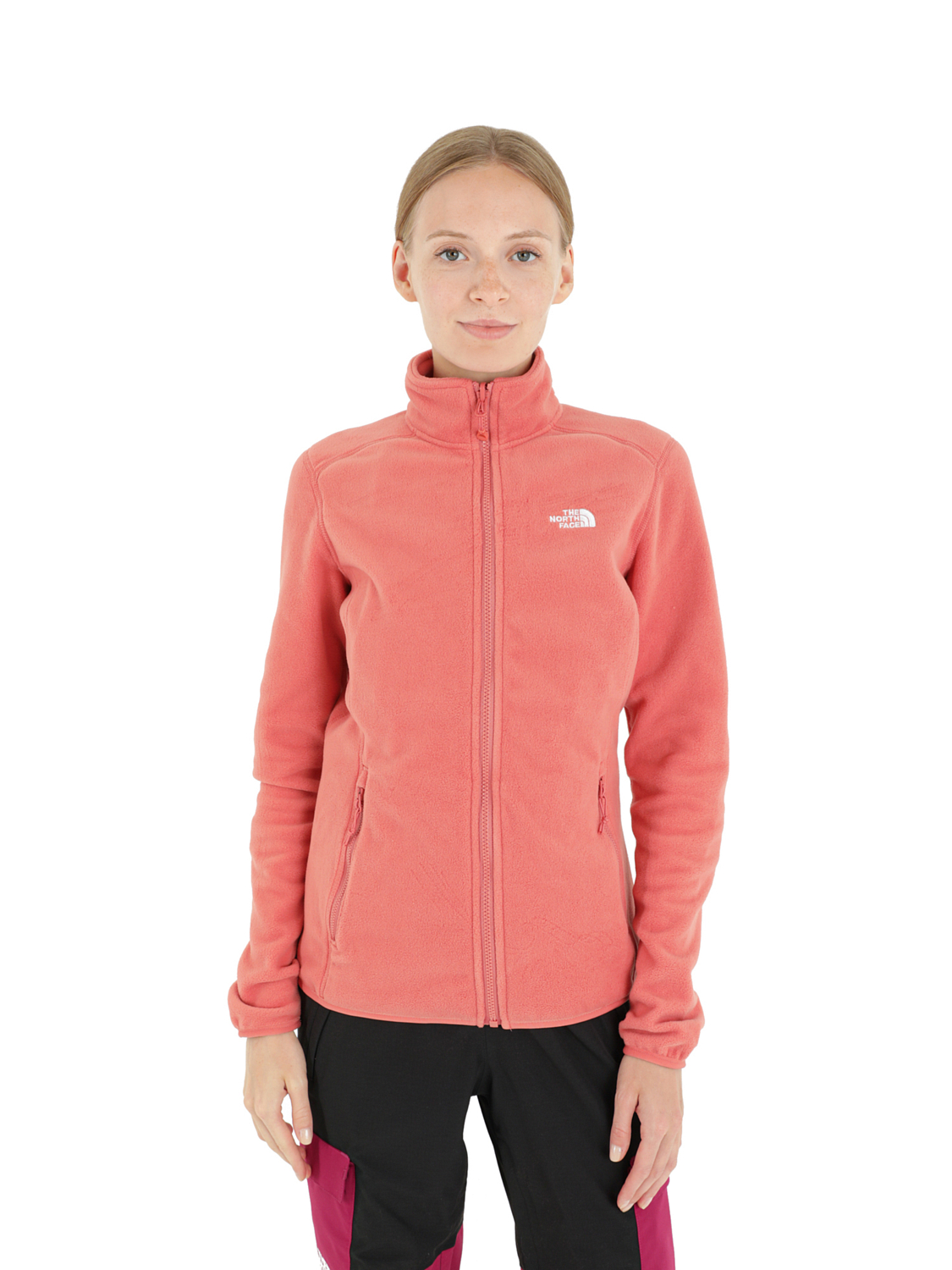 Флис горнолыжный The North Face 100 Glacier Fz W Faded Rose