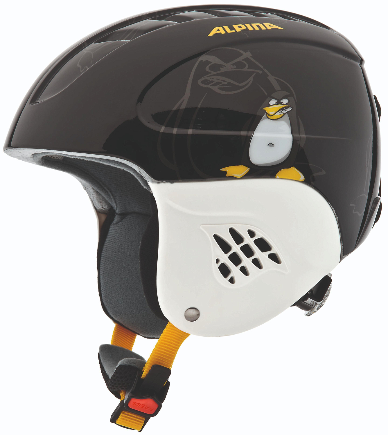 Шлем детский ALPINA Carat Black/Pinguin