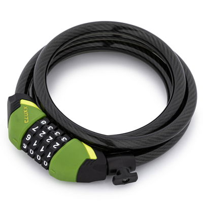 Замок велосипедный CLUXX Gardia 1250C Green/Black